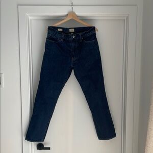 Men's j crew winter Flannel-lined Jeans